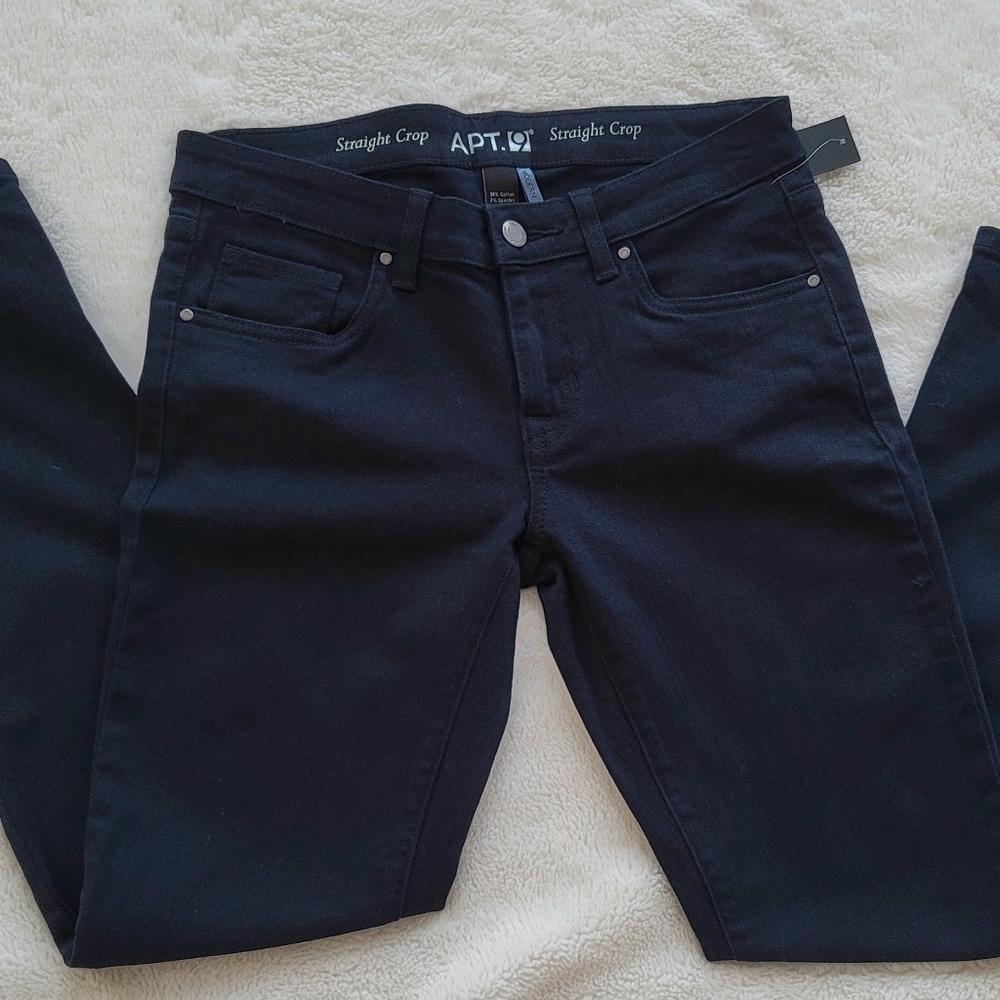 APT.9 PANTS STRAIGHT CROP MODERN SIZE 2